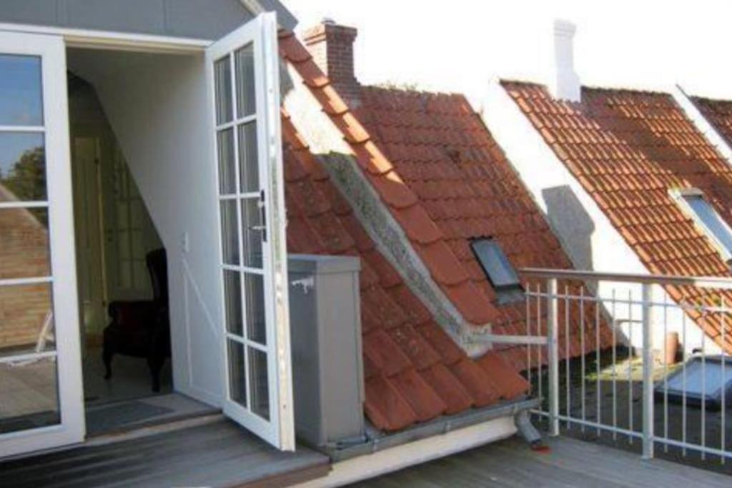 Skon Lejlighed I Aeroskobing. Apartamento Exterior foto